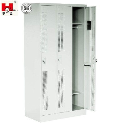 Staff Dressing Cabinets Design with 3-door Wardrobe