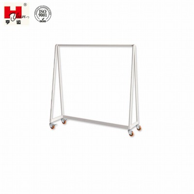 Garment Rack on Wheels Industrial Cloth Pole Hanger