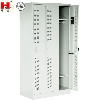 Hot Sales Garment Factory Custom Made Staff 3-door Wardrobe