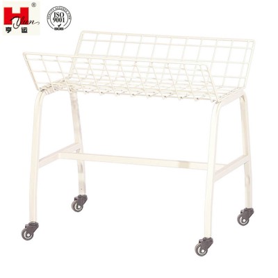 Small Single-layer U Shape Sewing Room Trims Cart for Garment Factory