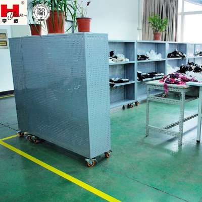 Garment Factory Workstations sheet steel rolling partition wall for sale