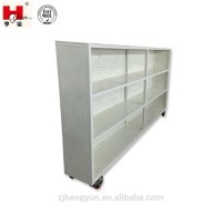 High Quality Perforate Sheet Steel Partition With Wheel