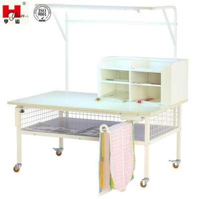 Custom Made Industrial Steel Garment Packing Table