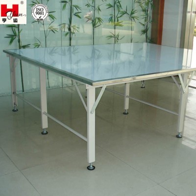 High Quality Garment Factory Industrial Stainless Edge Main Checking Table