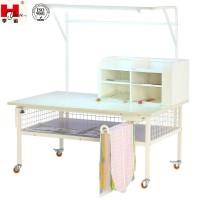 Hot Sales Garment Factory Multi-function Packing Table with Wheels