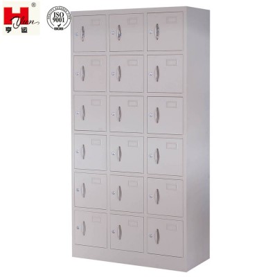 18-door Metal Security Lockers Cabinet Steel Staff Room Lockers